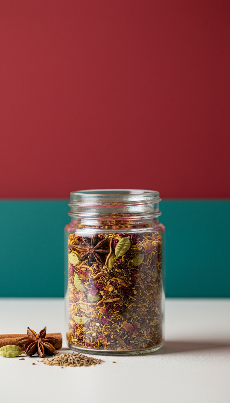 Ras el hanout Marrakech en bocal verre